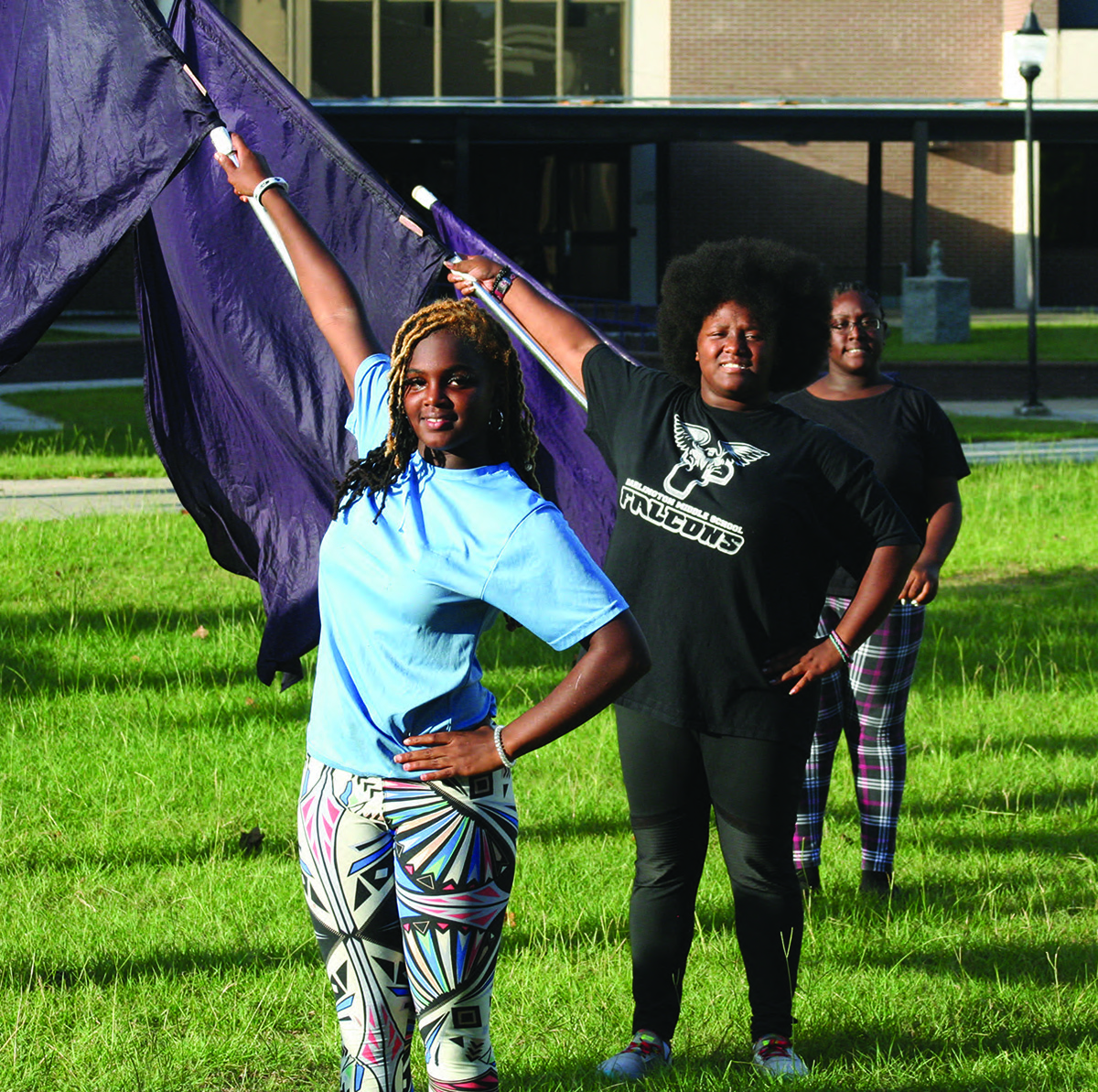 Flag Girls Pic copy News and Press